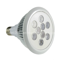 Pare-chocs de refroidissement sur lampe témoin LED PAR38 9W